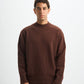 Blank Heavy Knitted Crewneck