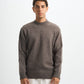 Blank Heavy Knitted Crewneck