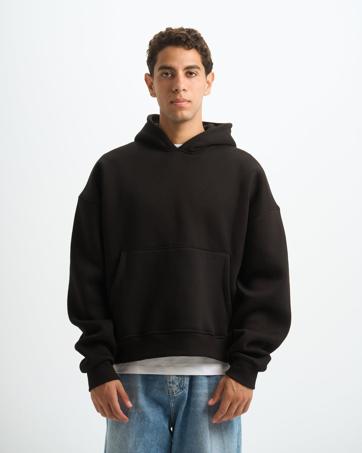 Blank Basic Hoodie men (photo)