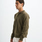 Blank Knitted Polo - Olive - #men
