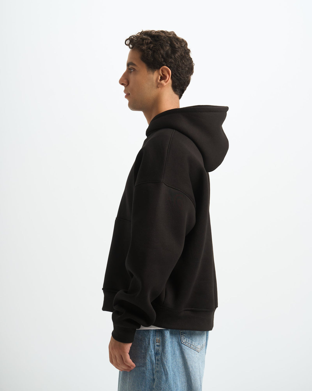 Blank Basic Hoodie men (photo)