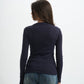 Blank Ribbed Side Button Top