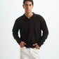 Blank Knitted Polo - Black - #men