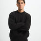 Blank Heavy Knitted Crewneck