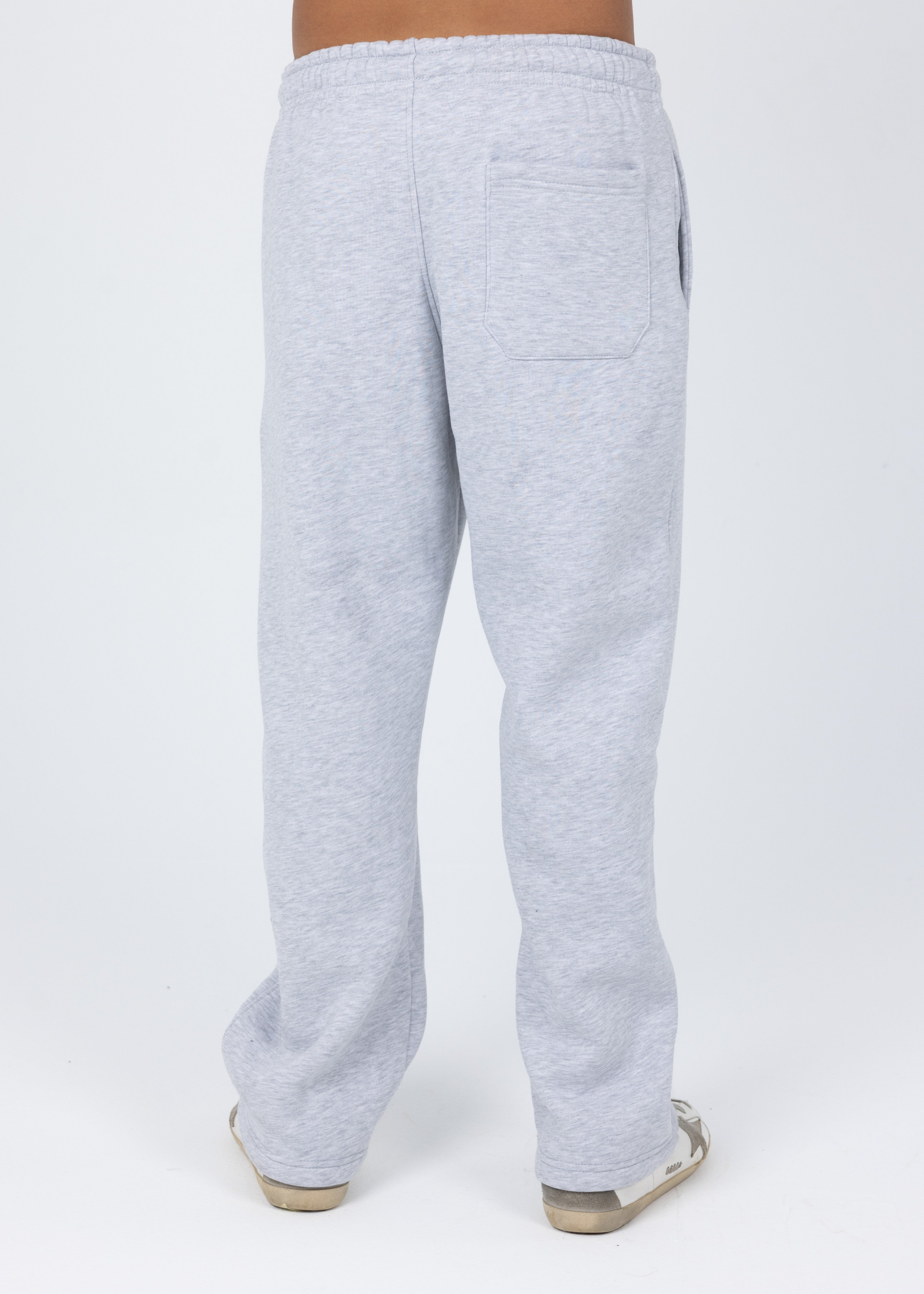 Blank Grey Basic Sweatpants