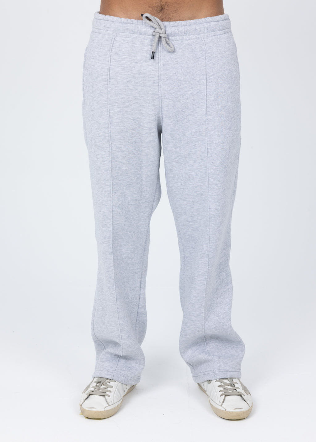 Blank Grey Basic Sweatpants
