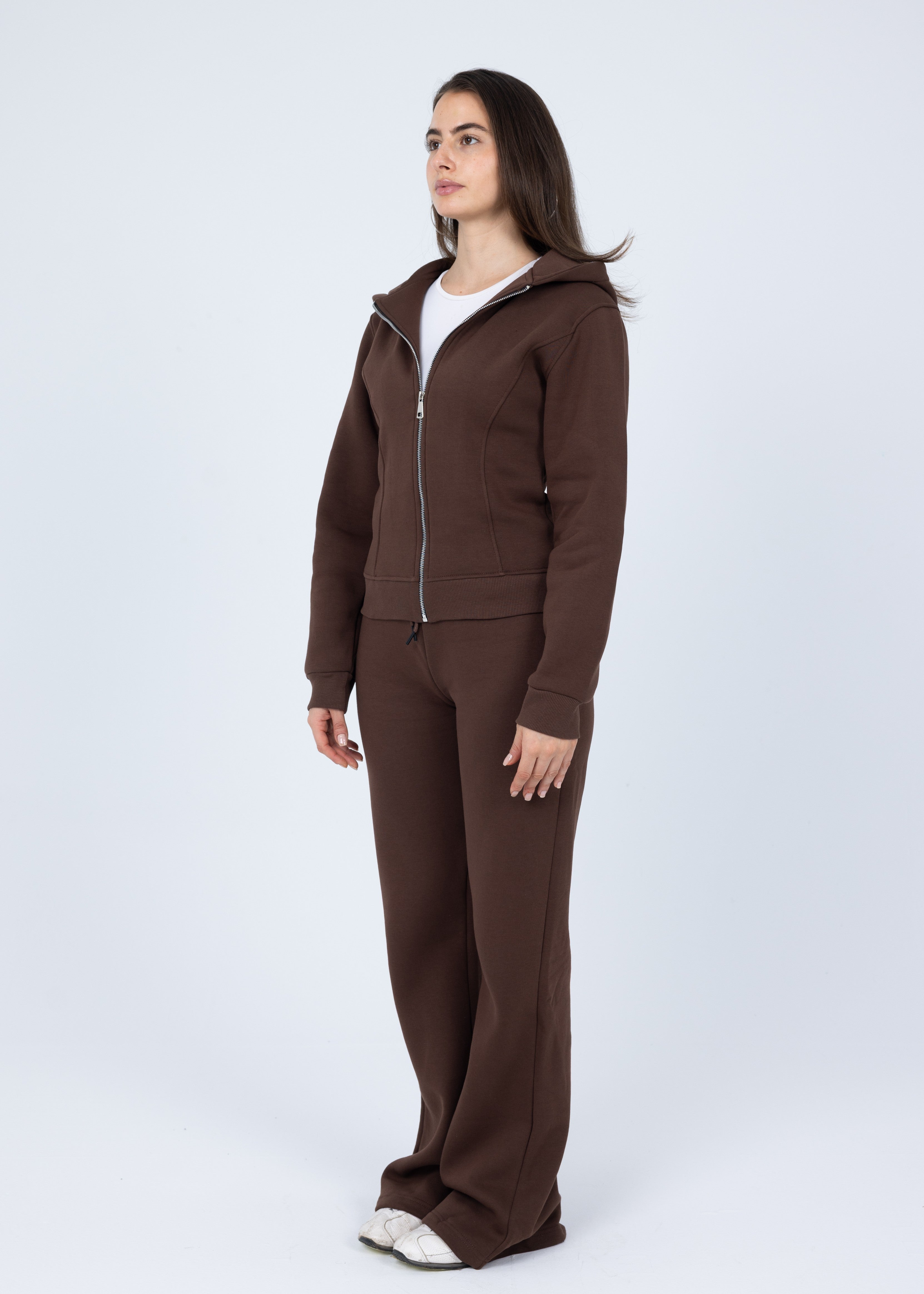 Blank Women Brown Flared Sweatpants