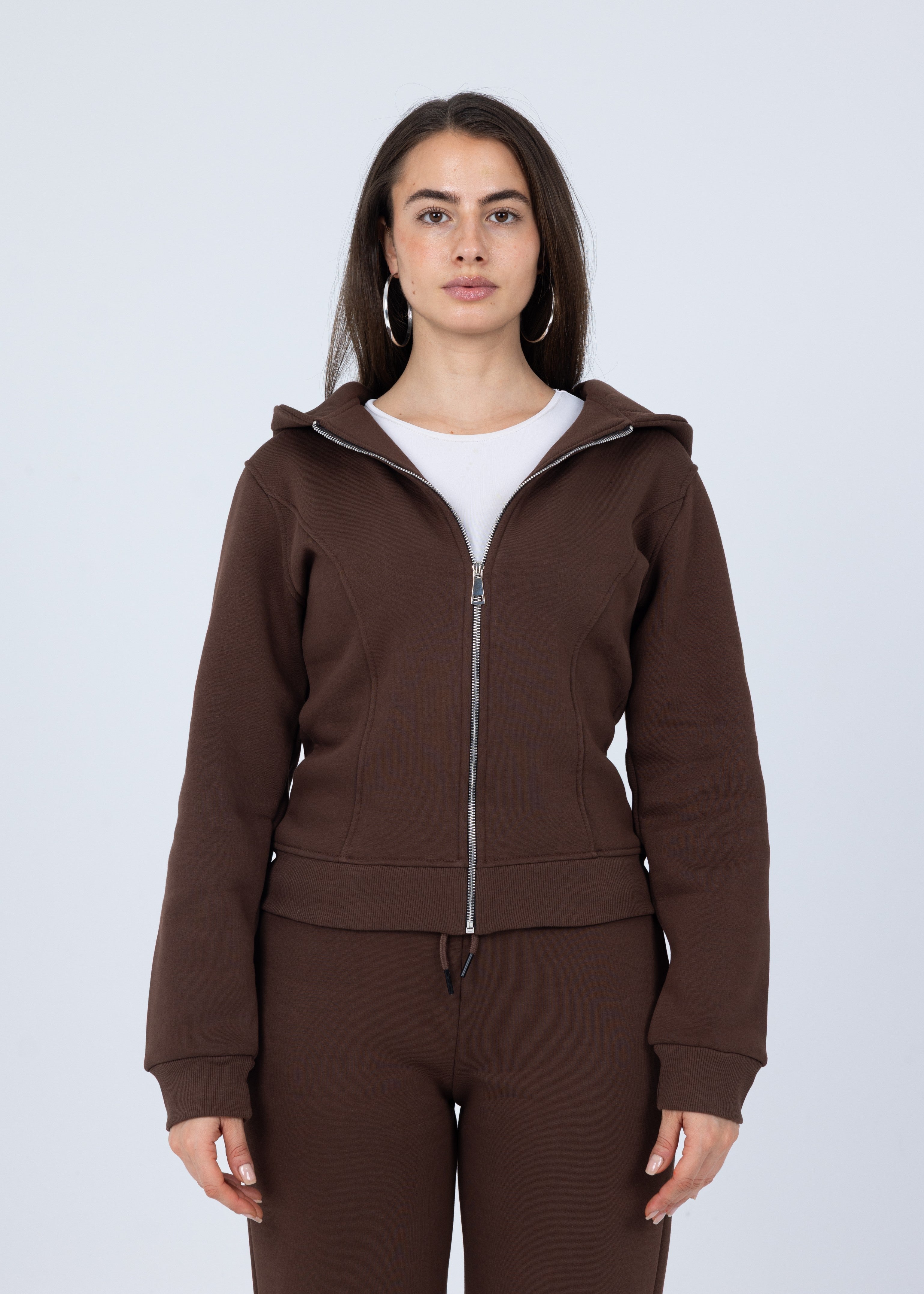 Blank Women Brown Jacket