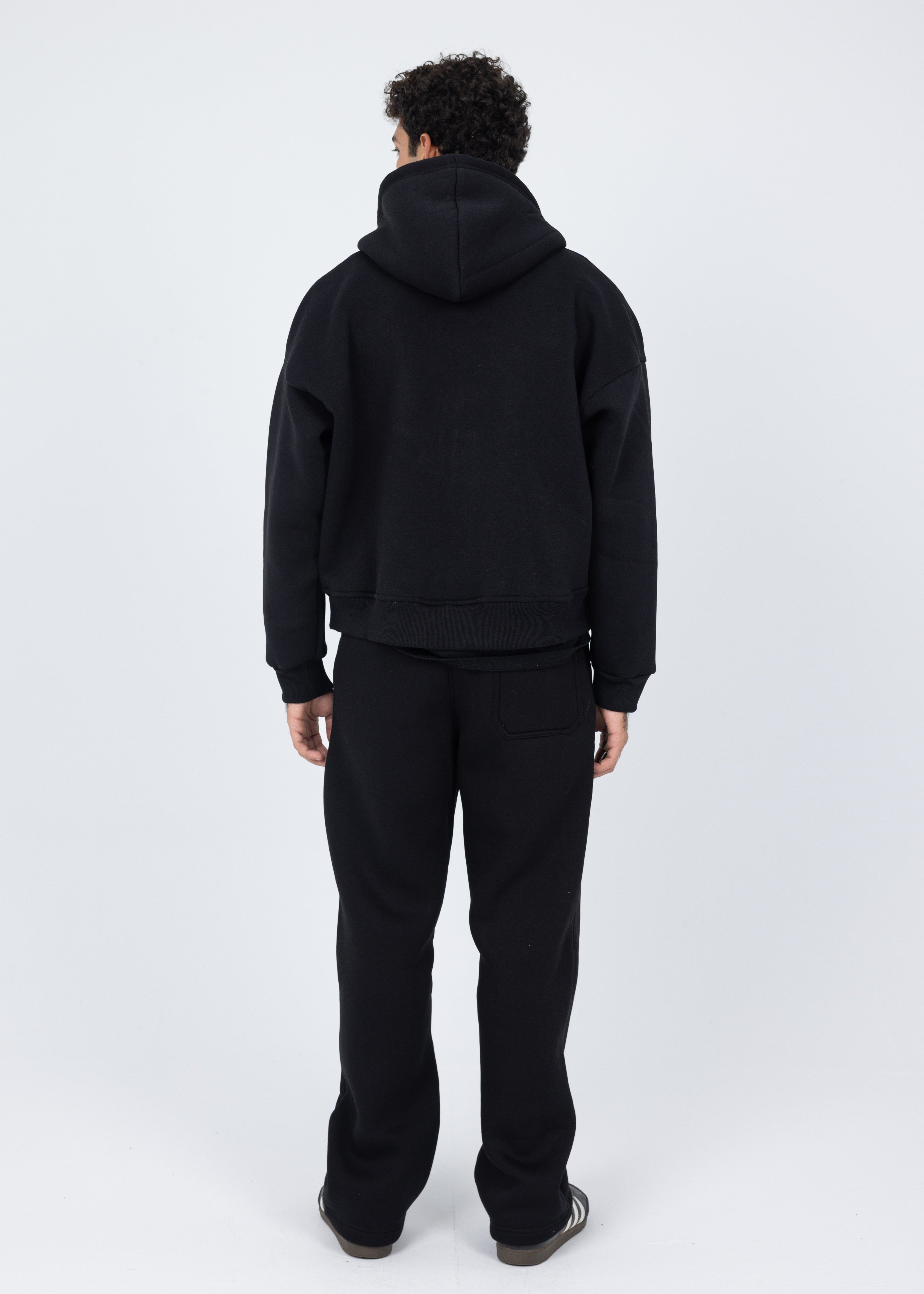 Blank Black Basic Jacket