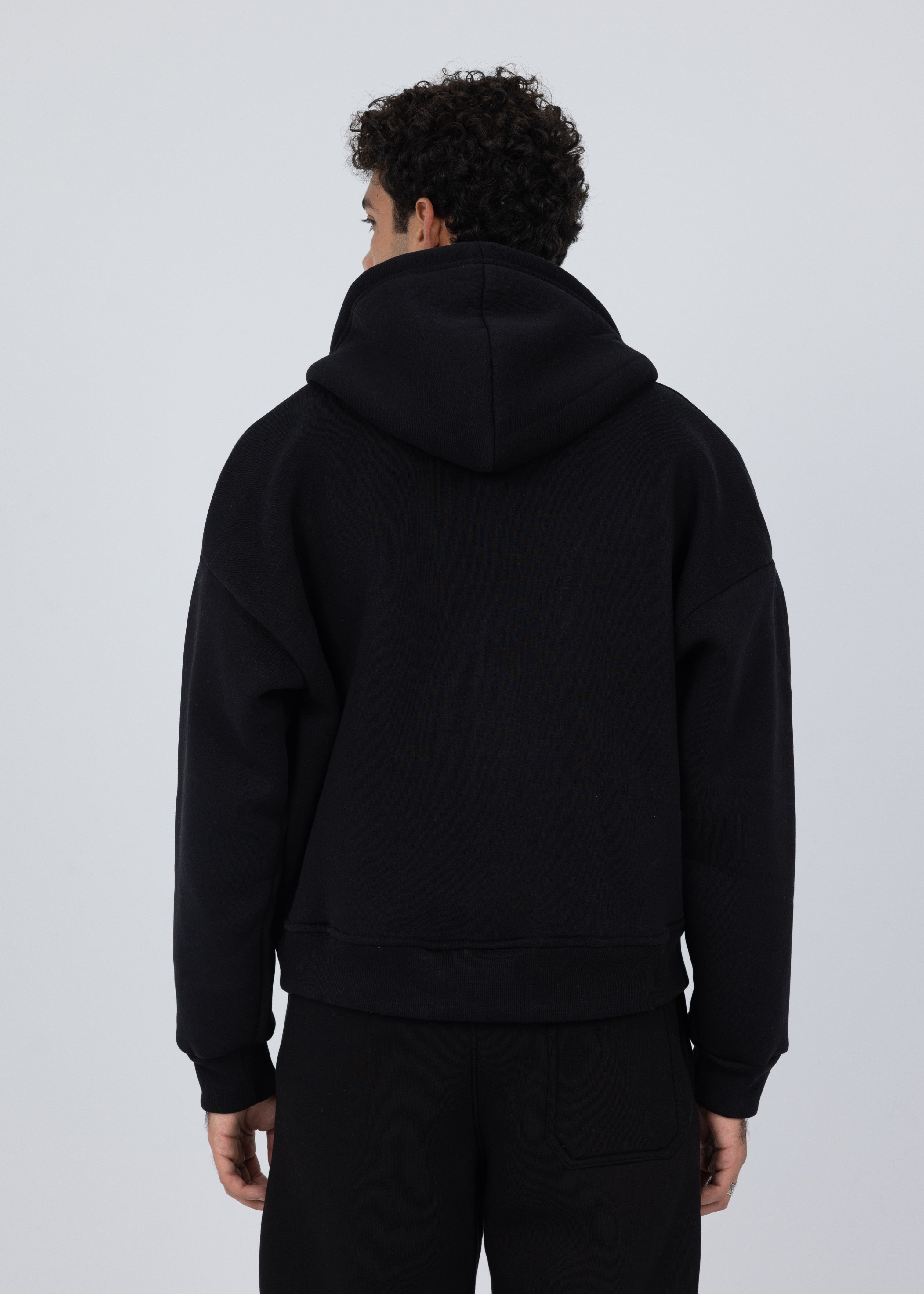 Blank Black Basic Jacket