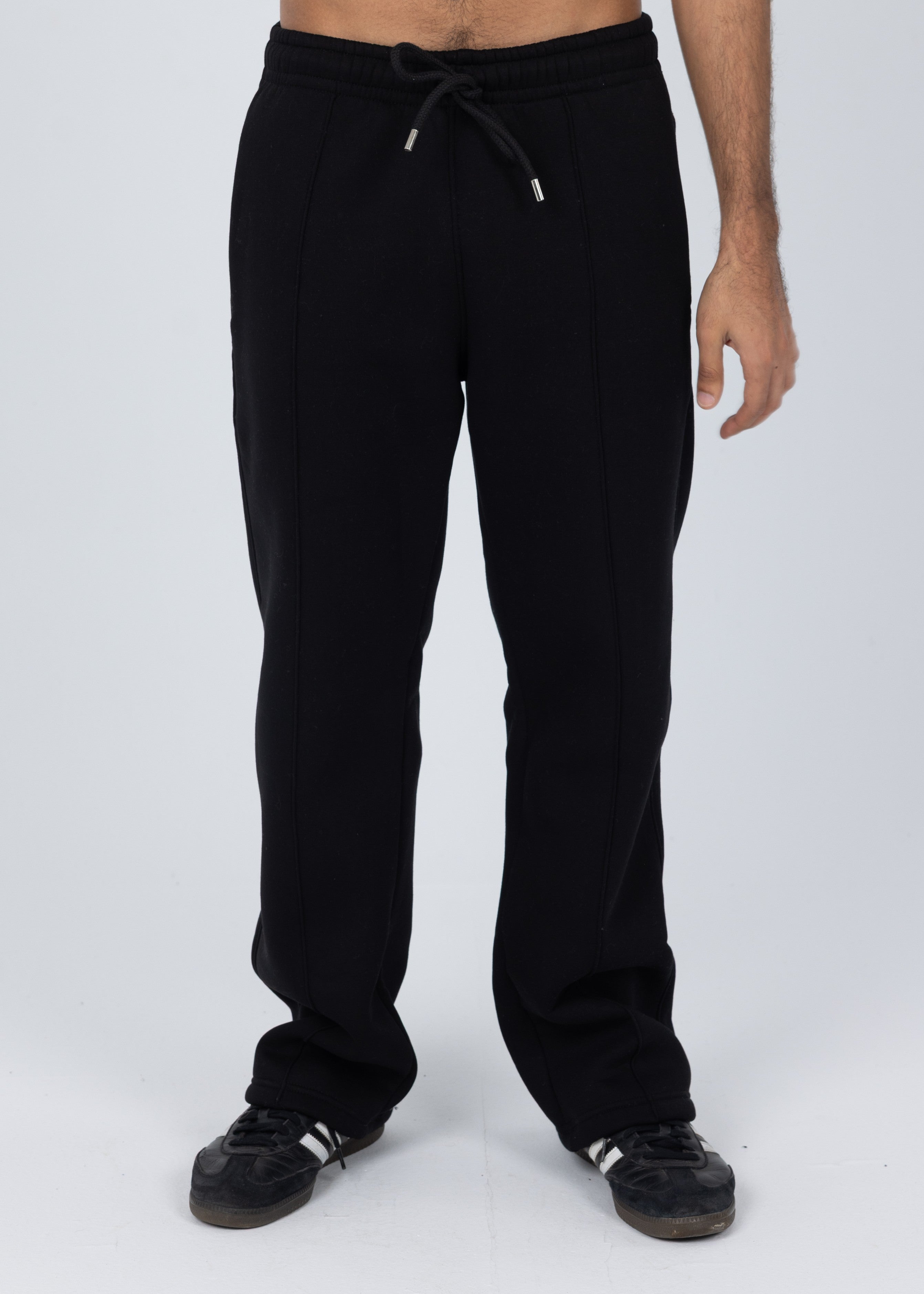 Blank Black Basic Sweatpants