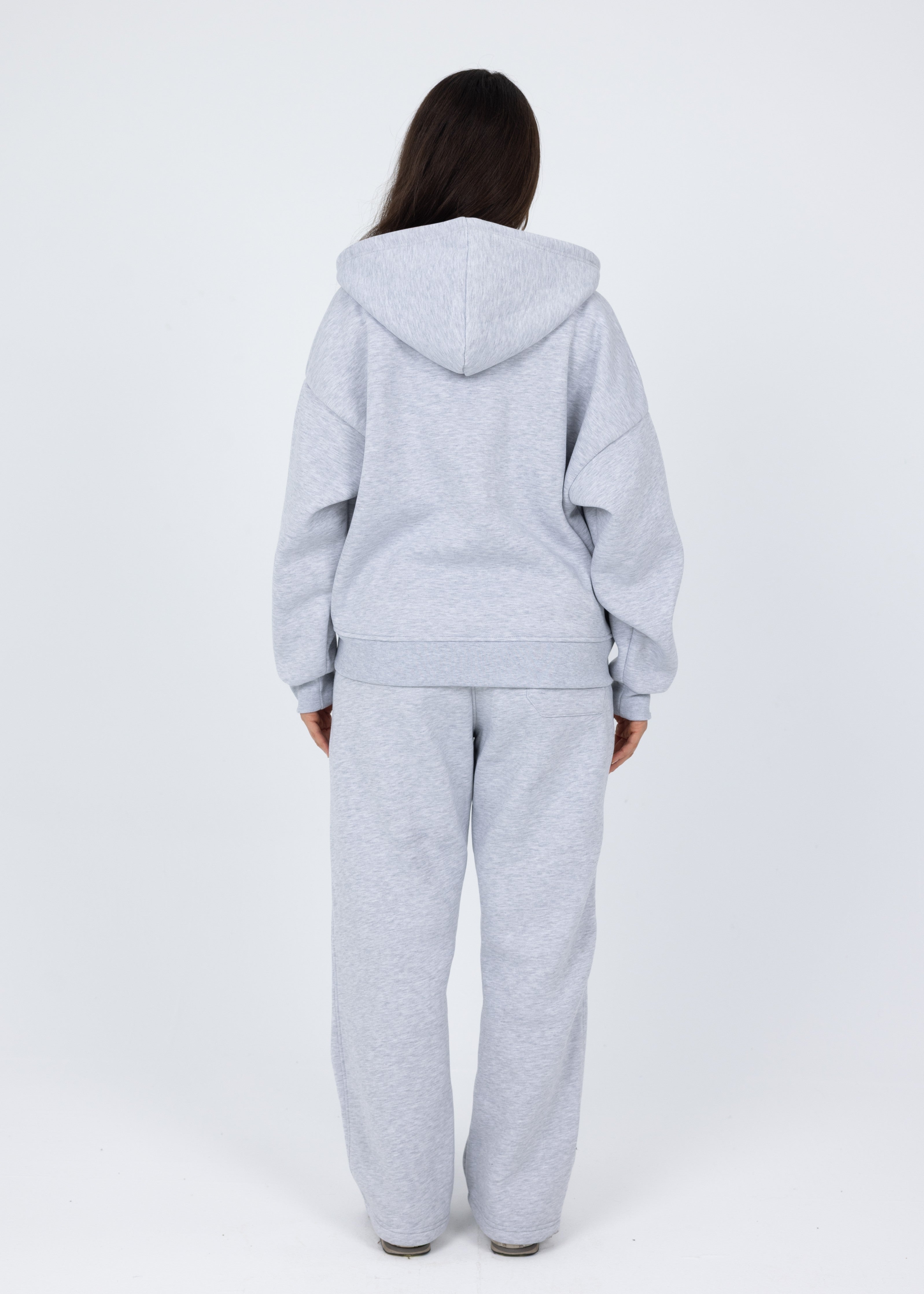 Blank Grey Basic Sweatpants