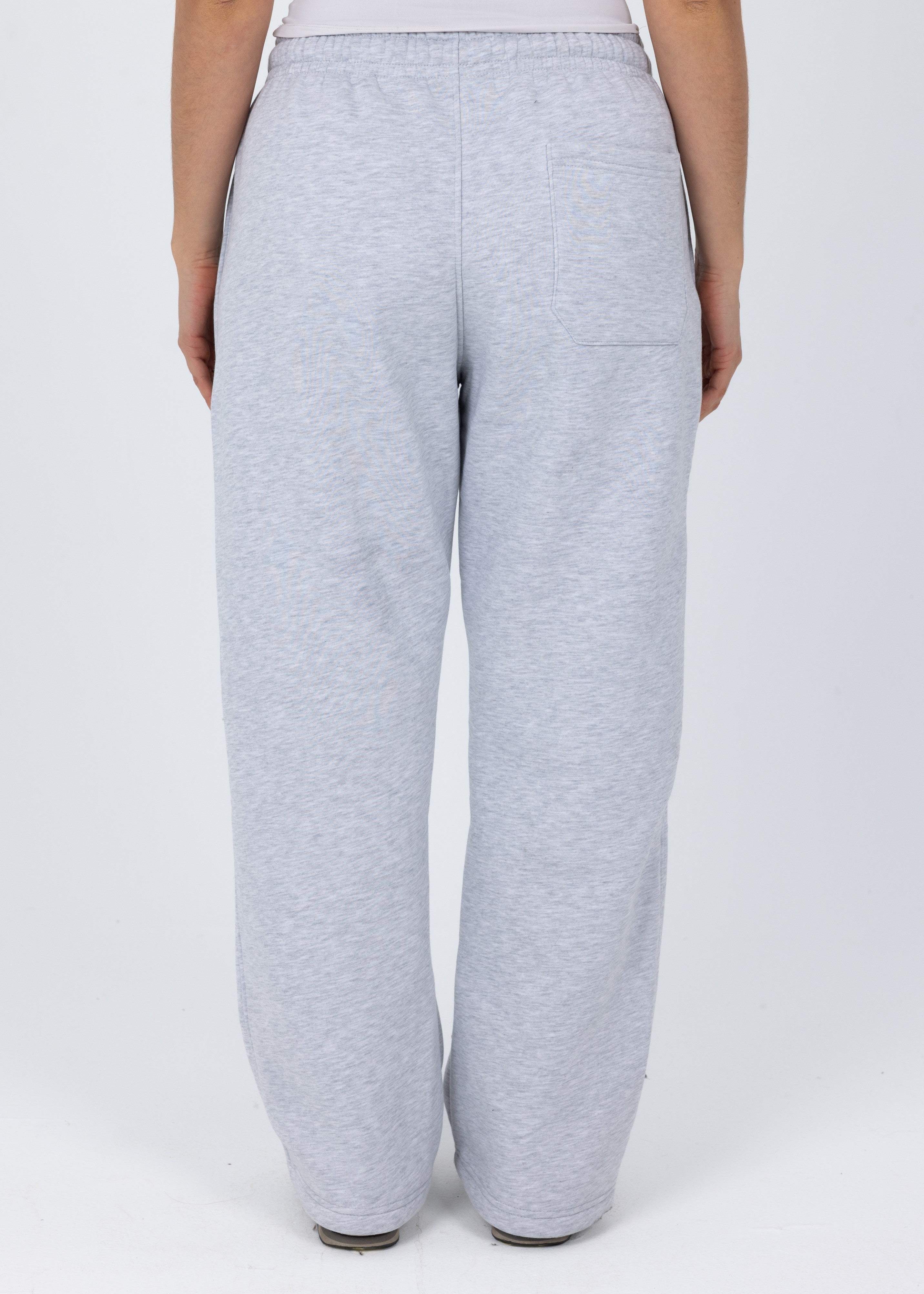 Blank Grey Basic Sweatpants