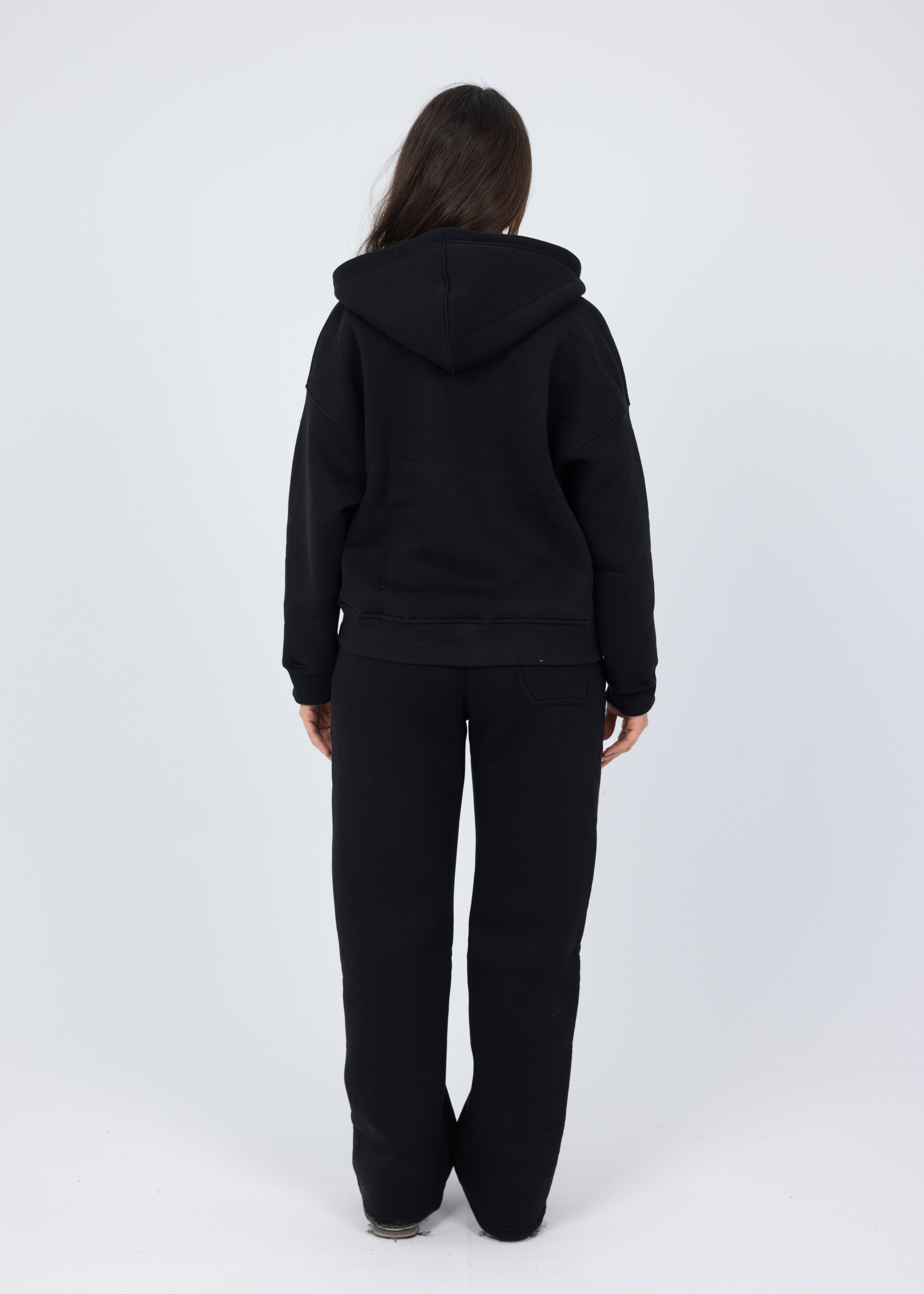 Blank Black Basic Jacket