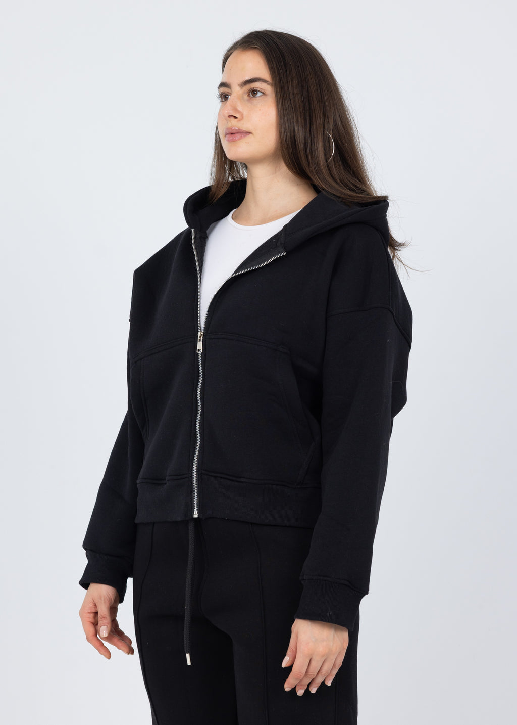 Blank Black Basic Jacket
