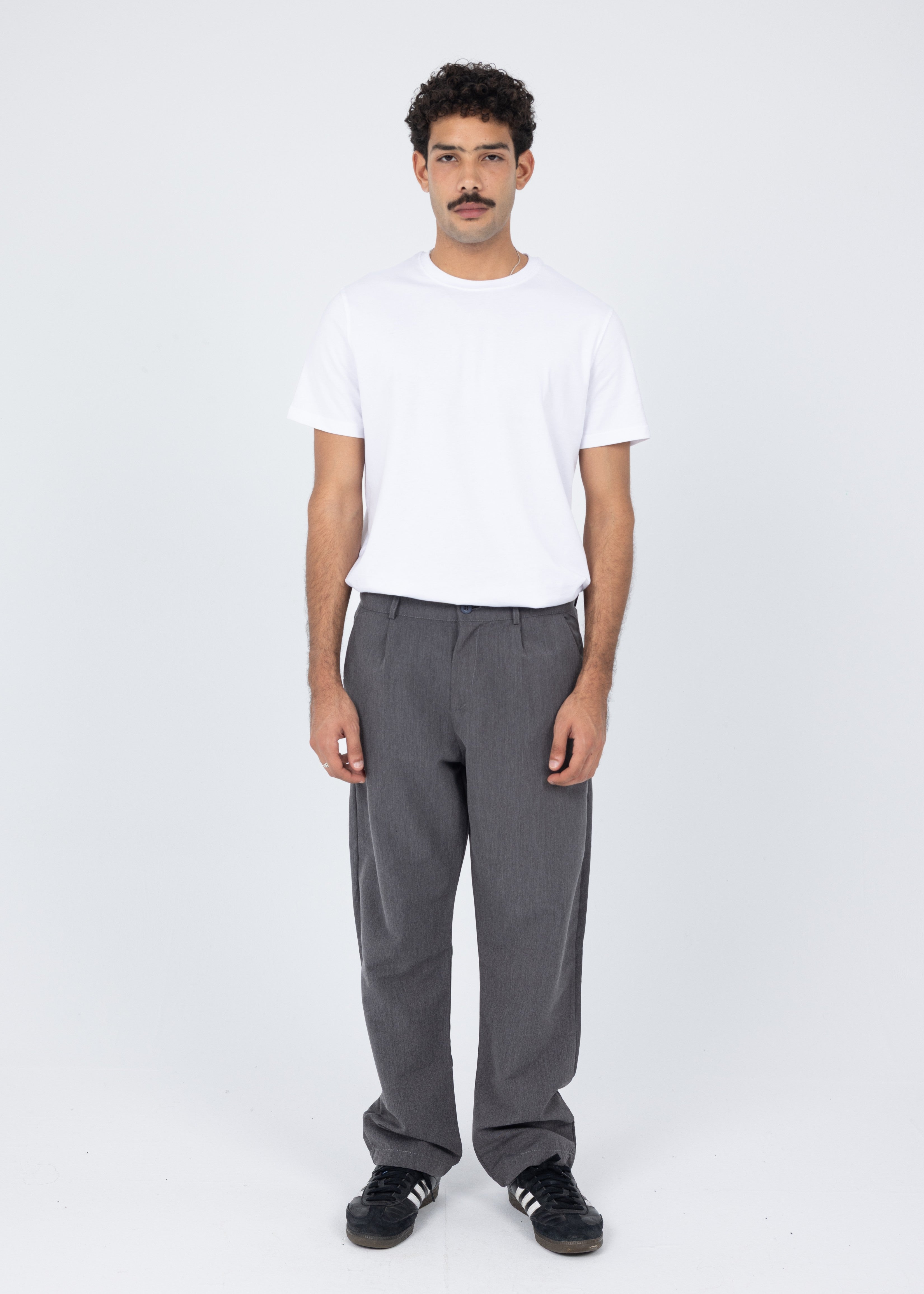 Blank Grey Tailored Pants