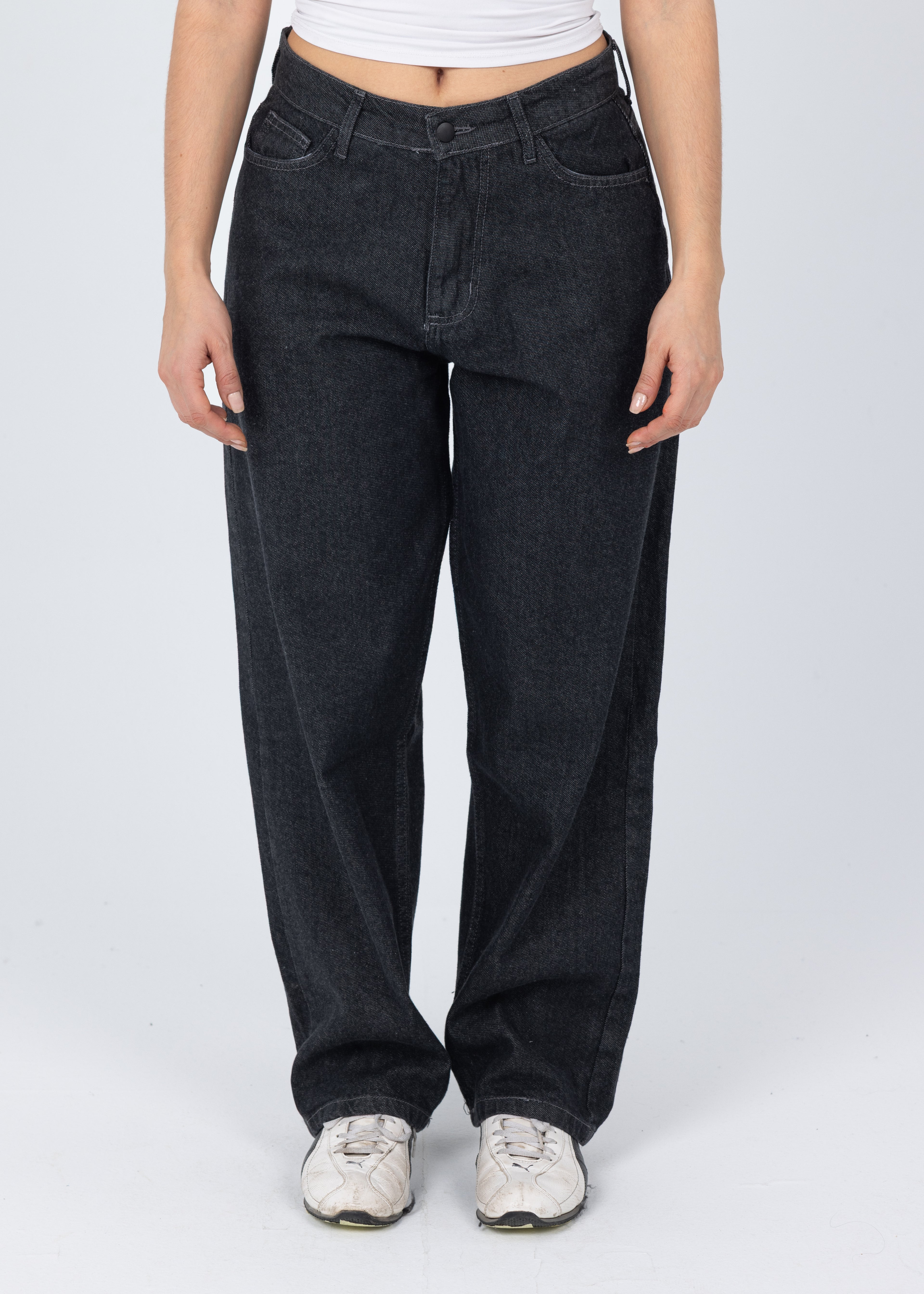 Blank Black Raw Jeans