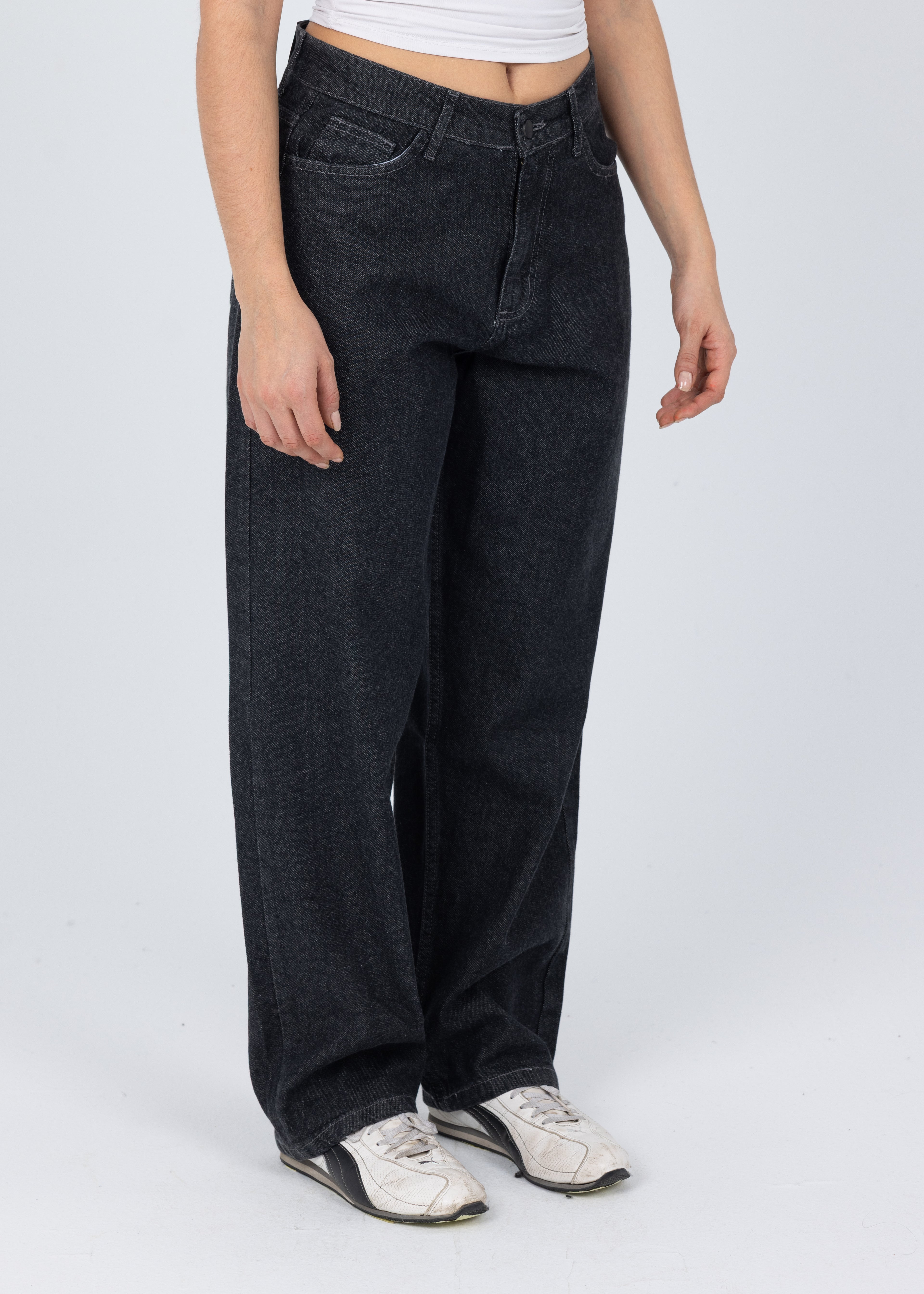 Blank Black Raw Jeans