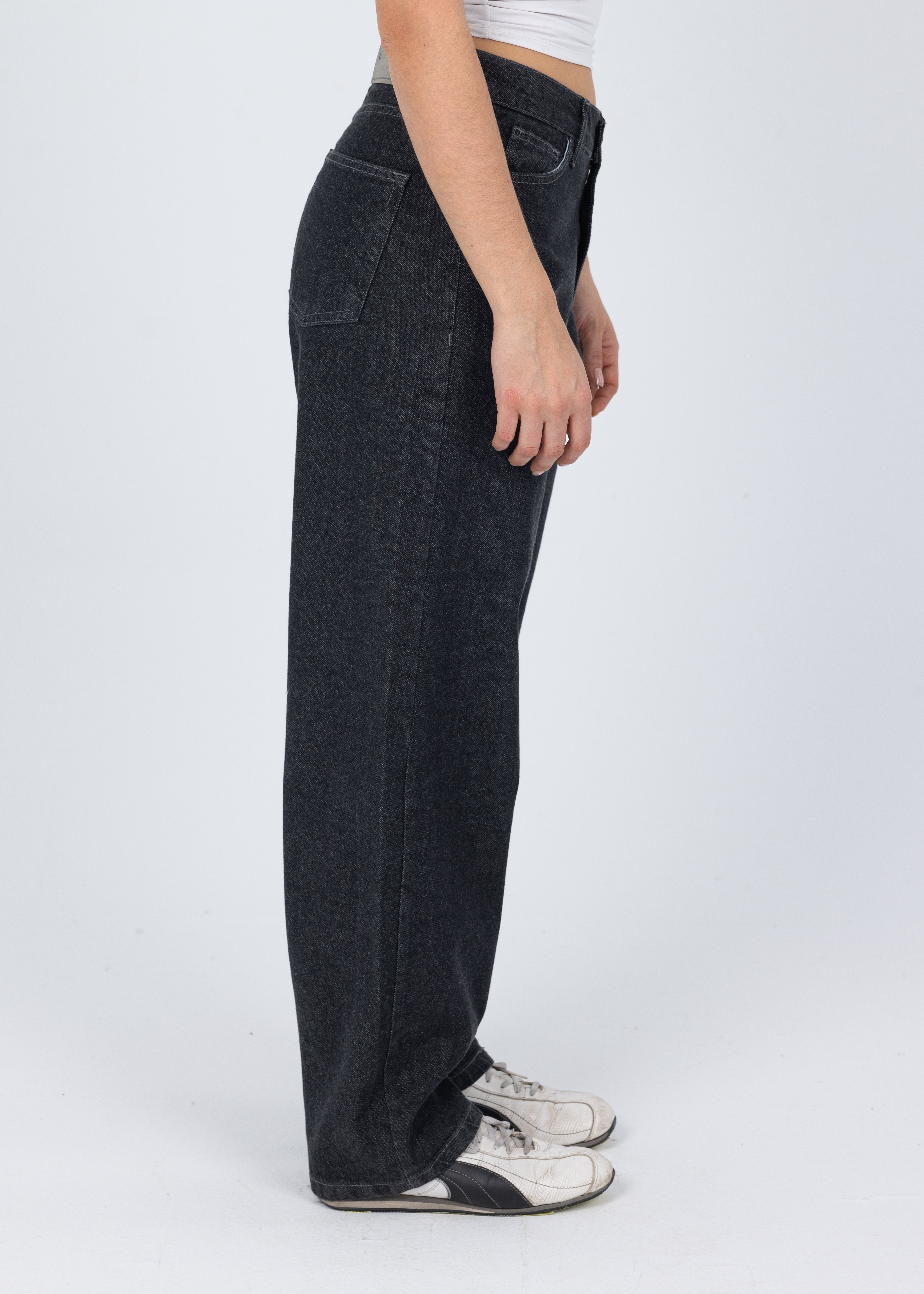 Blank Black Raw Jeans