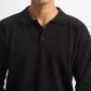 Blank Knitted Polo - Black - #men