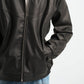 Blank Leather Jacket - Black - #men