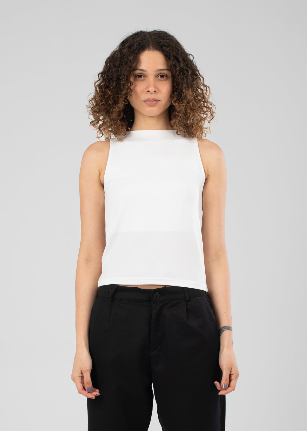 Blank White Tank-Top