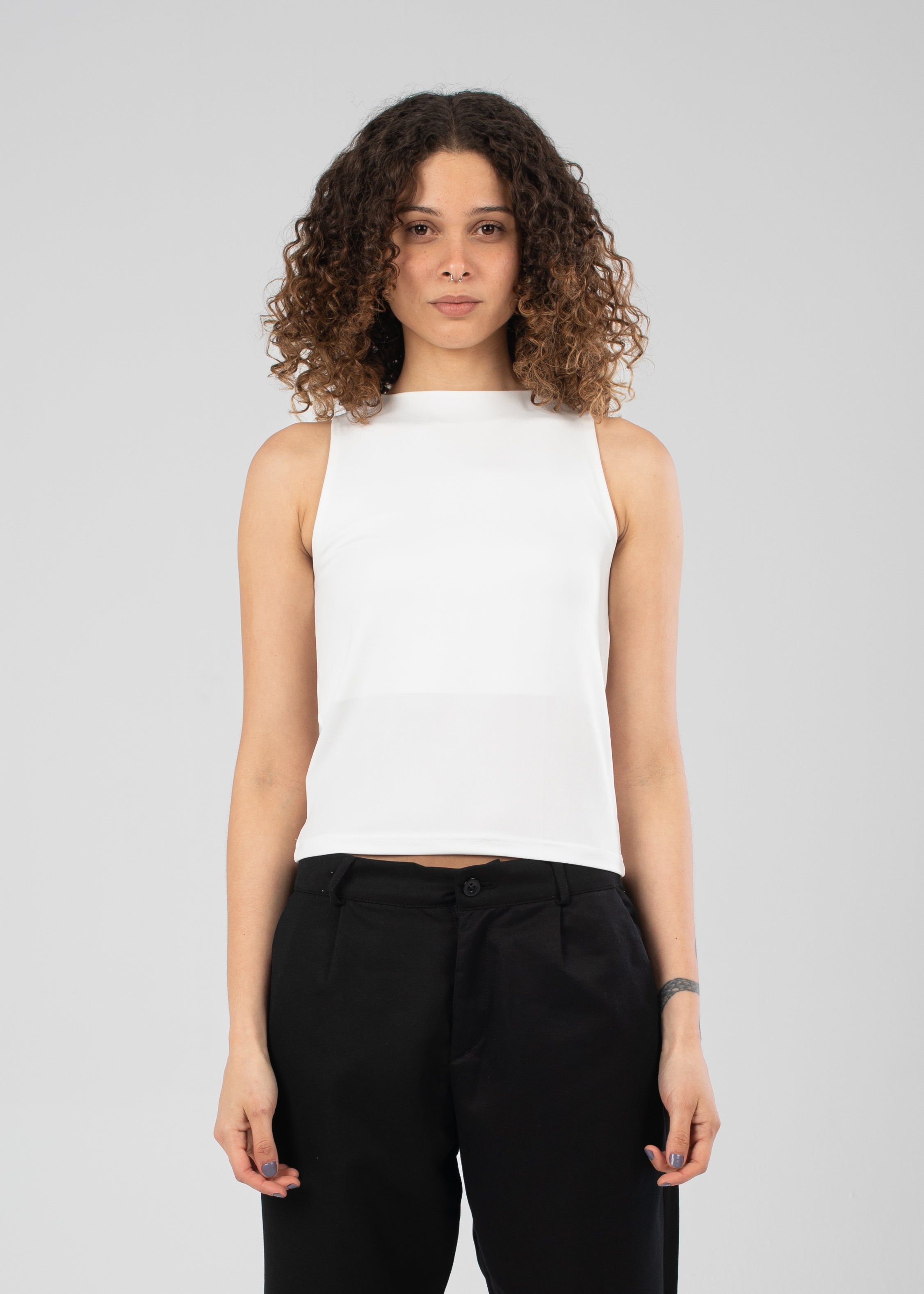 Blank White Tank-Top