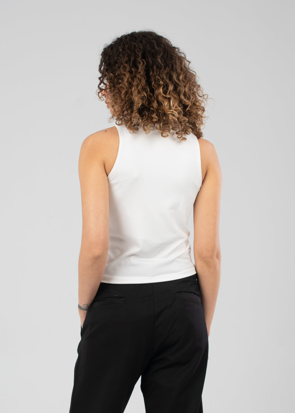 Blank White Tank-Top