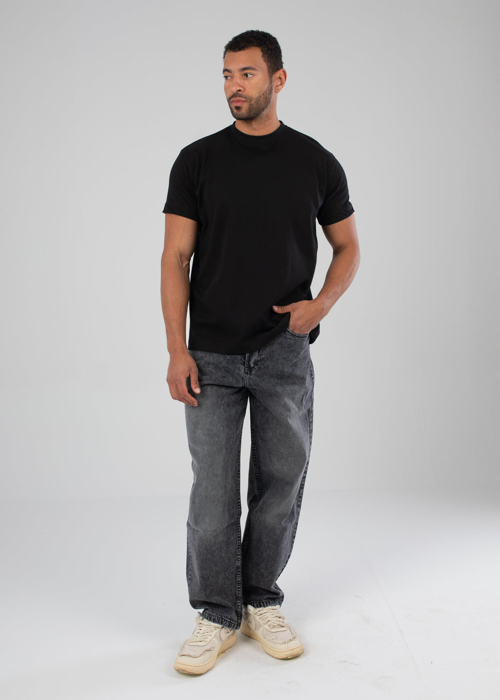 Blank Black Heavyweight Tee