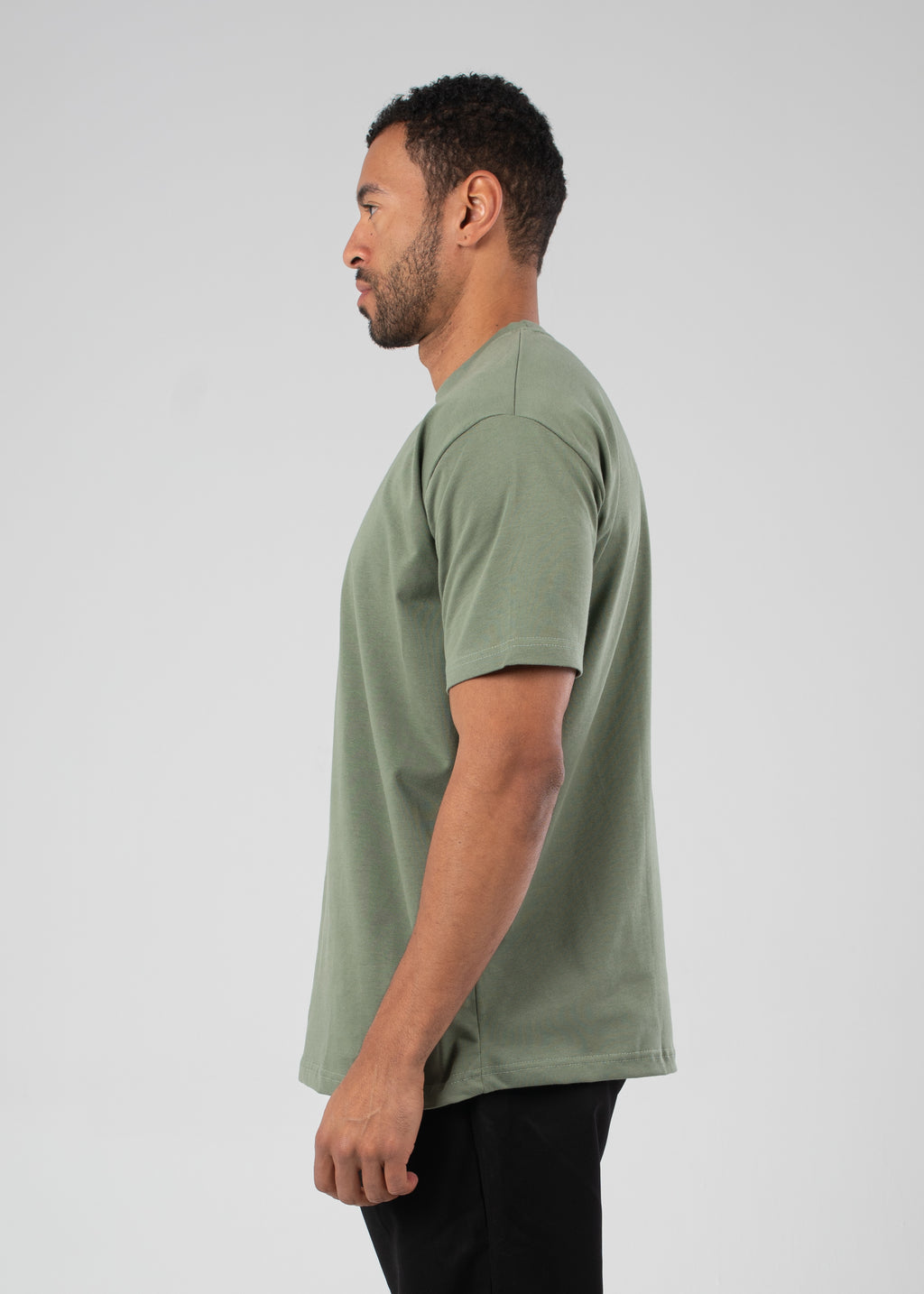 Blank Olive Heavyweight Tee