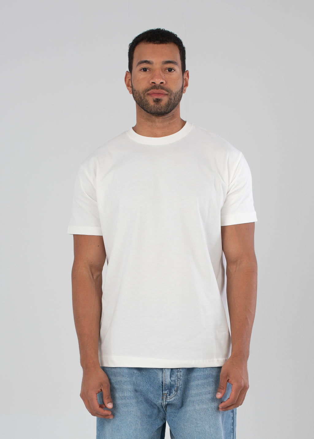 Blank White Heavyweight Tee
