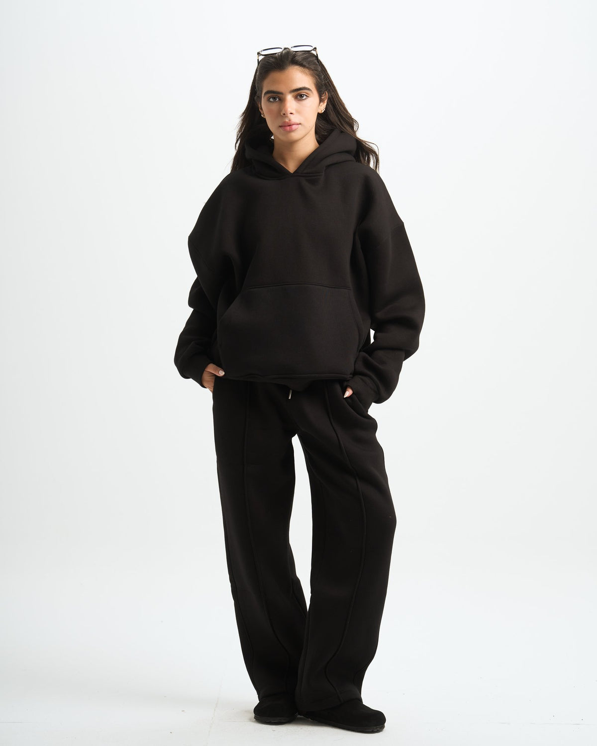 Blank Basic Hoodie women (photo)