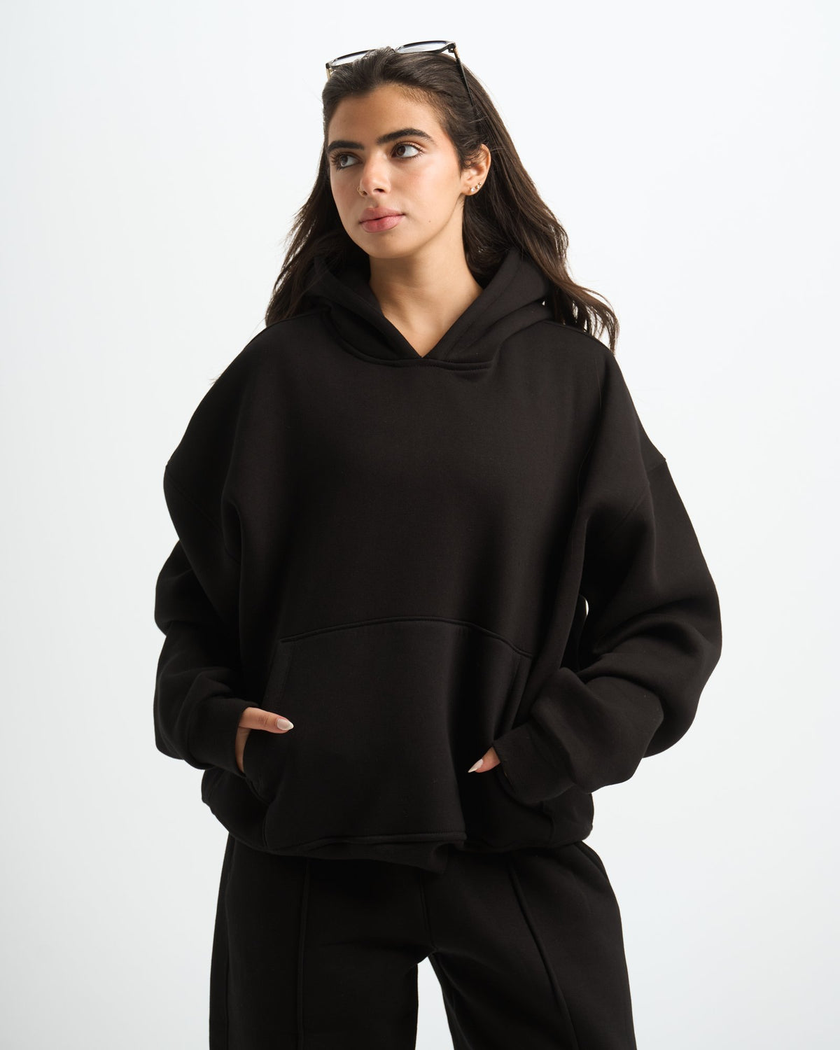 Blank Basic Hoodie women (photo)
