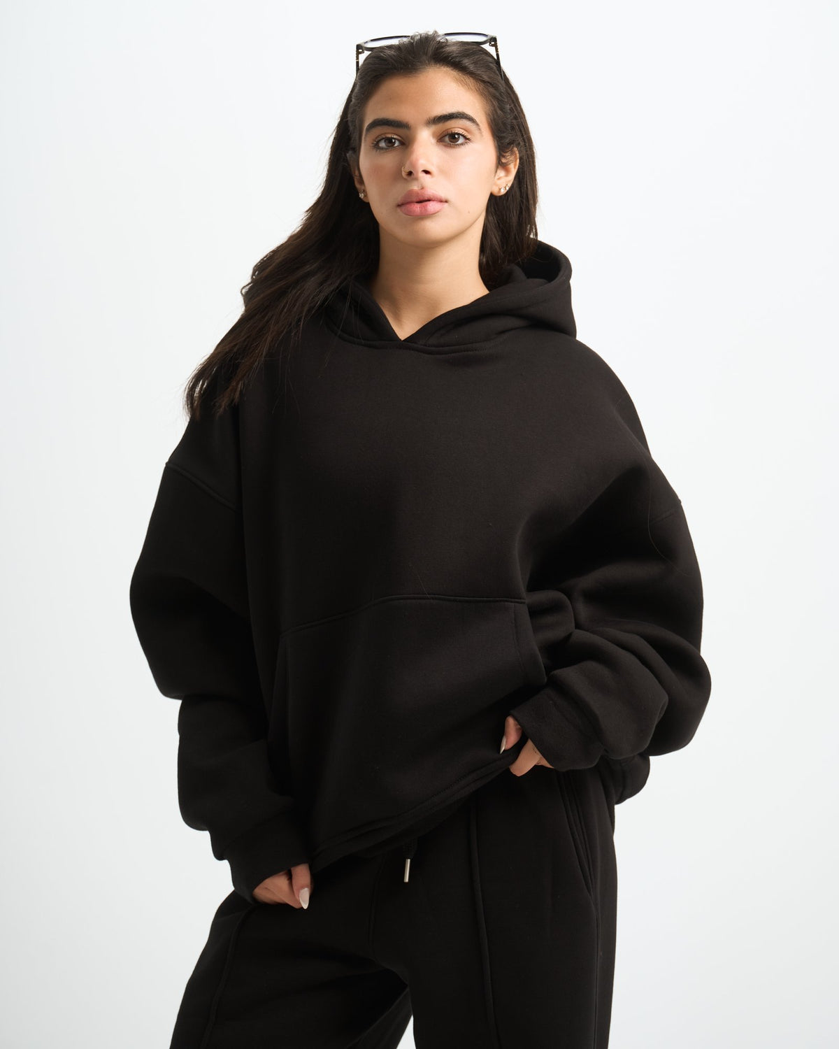 Blank Basic Hoodie women (photo)