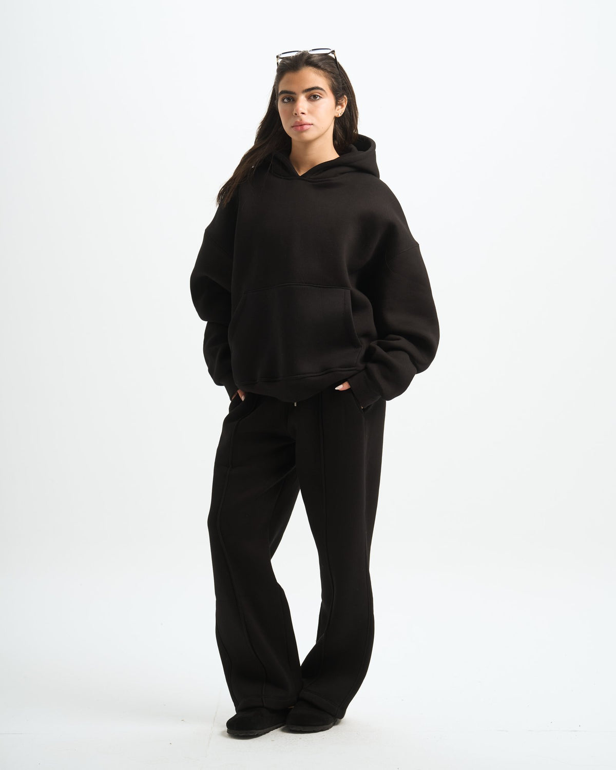 Blank Basic Hoodie women (photo)