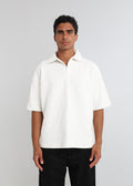 Blank White Oversized Polo Men