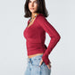 Blank Squared Long Sleeve Top