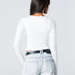 Blank Squared Long Sleeve Top