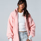 Blank Women Fleece Jacket