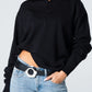 Blank Knitted Polo - Black - #women