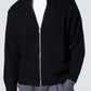 Blank Knitted Jacket - Black - #men