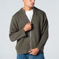 Blank Knitted Jacket - Olive - #men