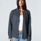 Blank Knitted Jacket - Grey - #women