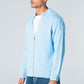 Blank Knitted Jacket - Baby Blue - #men