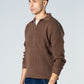 Blank Knitted Quarter Zip