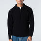 Blank Knitted Quarter Zip