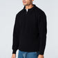 Blank Knitted Quarter Zip