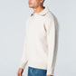 Blank Knitted Pullover - Beige - #men