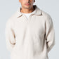 Blank Knitted Pullover - Beige - #men