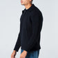 Blank Knitted Pullover - Black - #men